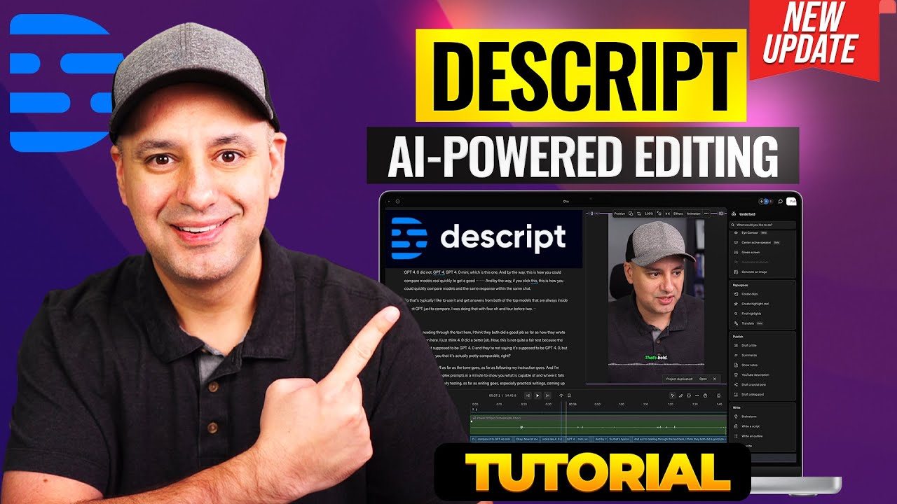 How to Use Descript - Best AI-Powered Video Editor