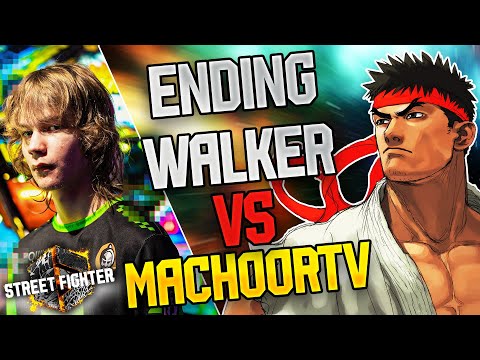 Ending Walker VS MachoorTV Best Ryu VS Ryu Matches
