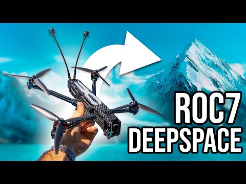 Can a Long Range FPV Drone fly this Good? Deepspace Roc7
