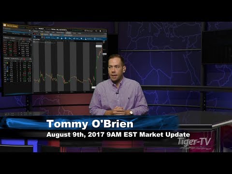 August 9th  9AM EST Market Update with Tommy O'Brien on TFNN