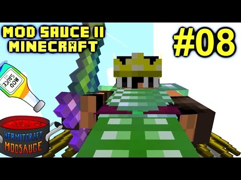 Minecraft Mods - Mod Sauce II Ep. 08 - BEST TOOLS IN GAME !!! ( HermitCraft Modded )