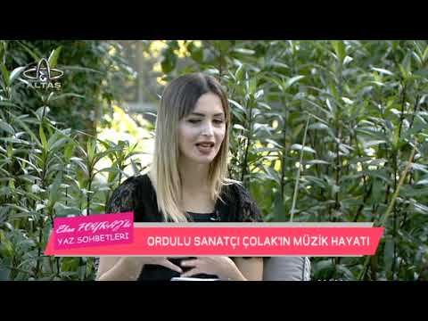 YAZ SOHBETLERİ SANATÇI TORA ÇOLAK 09 08 2019