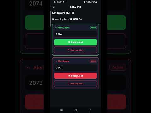 Crypto Pulse: Price Alerts