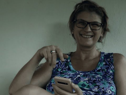 Uma libélula vermelha