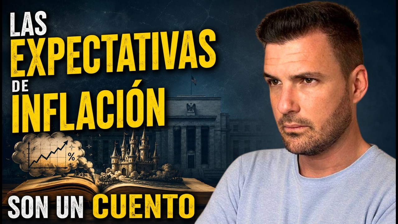 😱 La GRAN MENTIRA de los bancos centrales😤 Las expectativas de inflación son un cuento inútil!❗💰