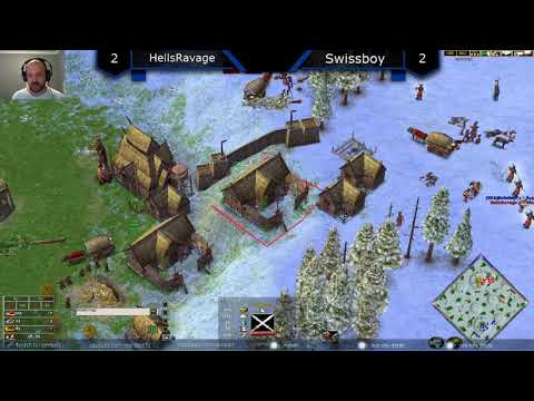 HellsRavage vs Swissboy - Age of Mythology: The Titans (Game 5)
