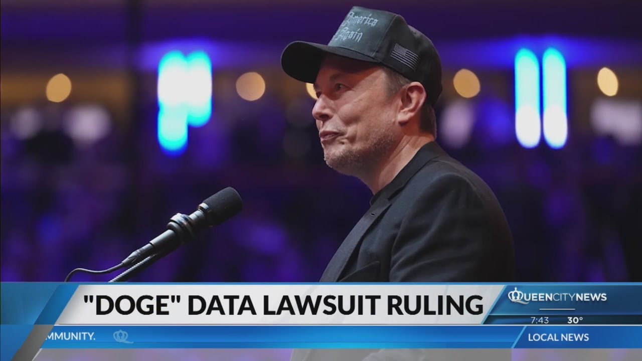 Judge to rule on DOGE assessing data and firing federal employees