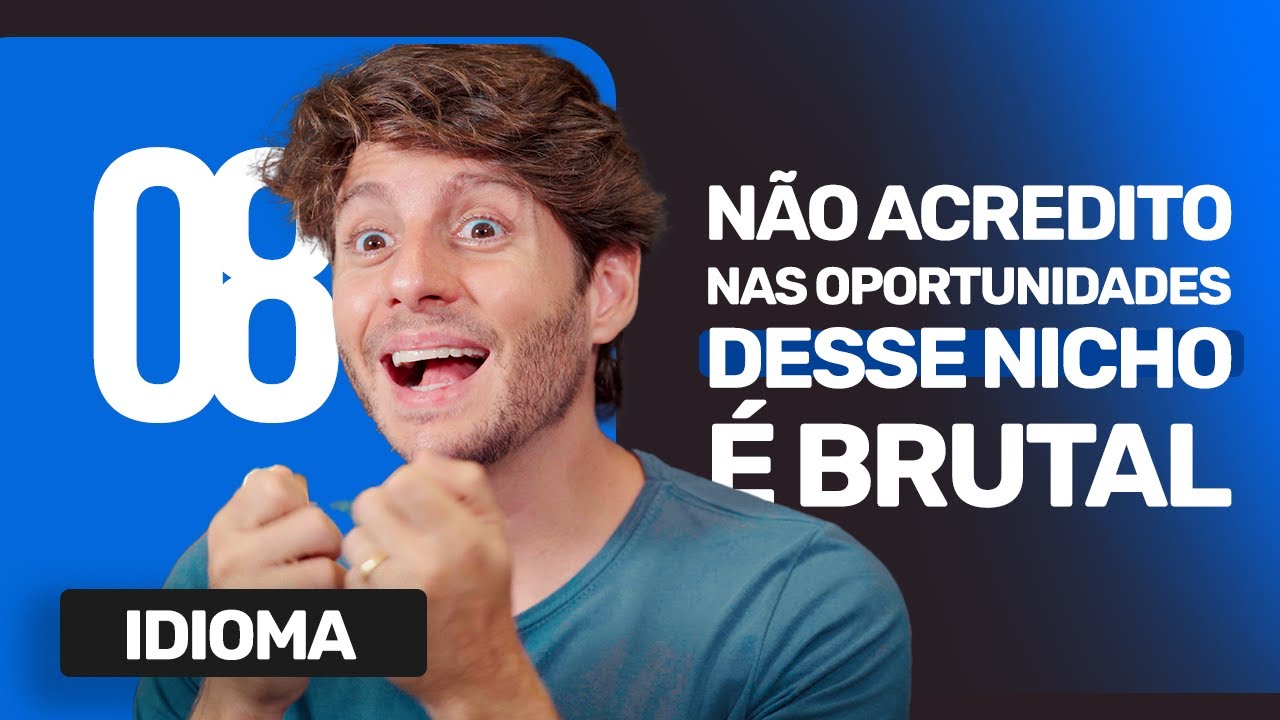 Pesquisa de mercado digital: Nicho Idiomas | Raio X do Digital