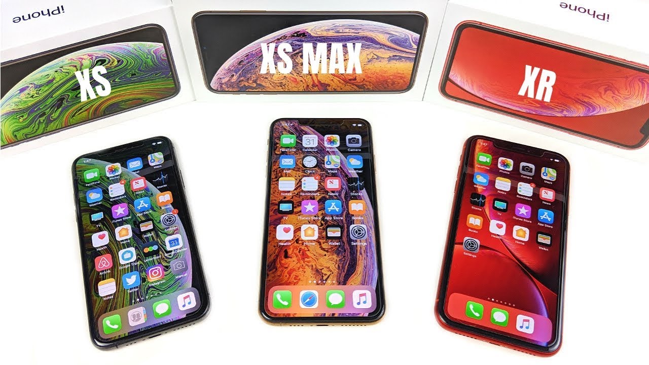iPhone XS vs XS Max vs XR?