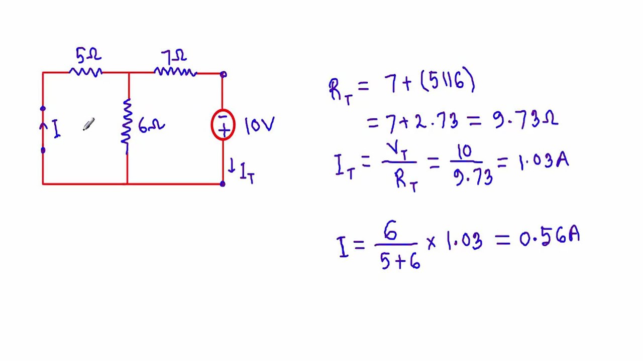 Reciprocity Theorem - Theory and Solved Example  (w subtitles)