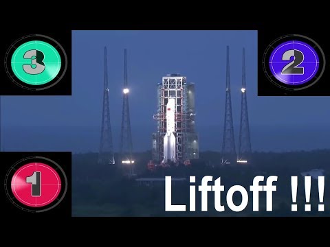 Rocket Launch Countdown Compilation (By Country)
