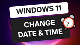 How to Change Date & Time / Timezones on Windows 11 #shorts