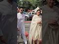 Parineetichopra Along With Husband Raghavchadha Visit Siddhivinayak Temple Mumbai Shorts