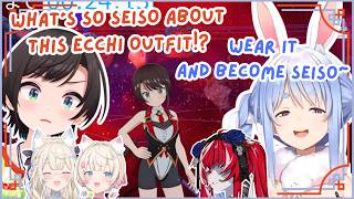 Pekora FORCES Subaru to Wear an ECCHI Outfit On The Last Day of HOLOEARTH! 😱😭 | Hololive Clip