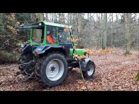 Deutz 6507 CA Holzrücken