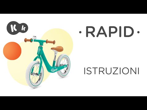 Come montare la bici senza pedali RAPID di Kinderkraft | Manuale d’uso