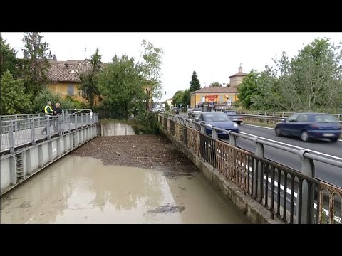 Unwetter und Starkregen sorgen in Italien für Überschwemmungen
