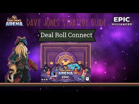 Disney Sorcerer's Arena Epic Alliances - Davy Jones Breakdown & Beginner's Guide