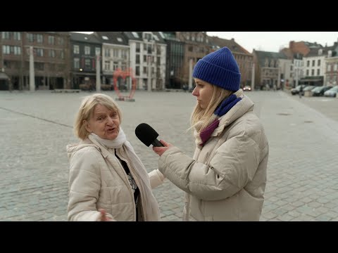 President Zelensky komt aan in Tienen