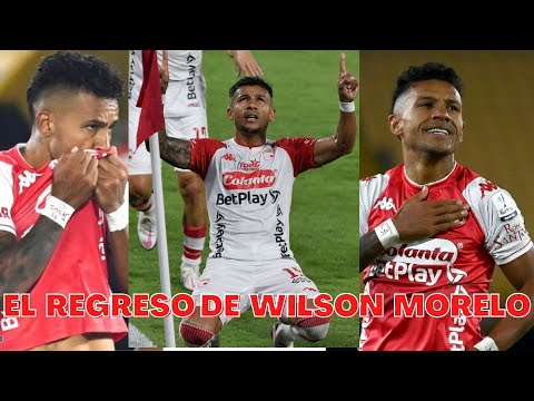 Los 10 GOLES de Wilson Morelo desde su REGRESO a SANTA FE
