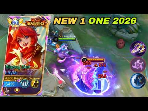 LAYLA NEW BROKEN BUILD IS FINALLY HERE!! (1 SHOT BUILD 2026!) - MOBILE LEGENDS