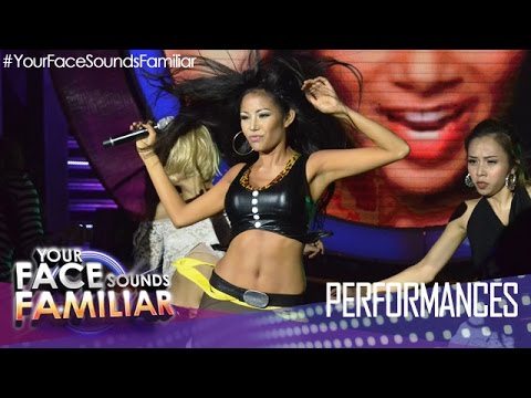 Your Face Sounds Familiar: Myrtle Sarrosa as Nicole Scherzinger of Pussycat Dolls - "Don't Cha"