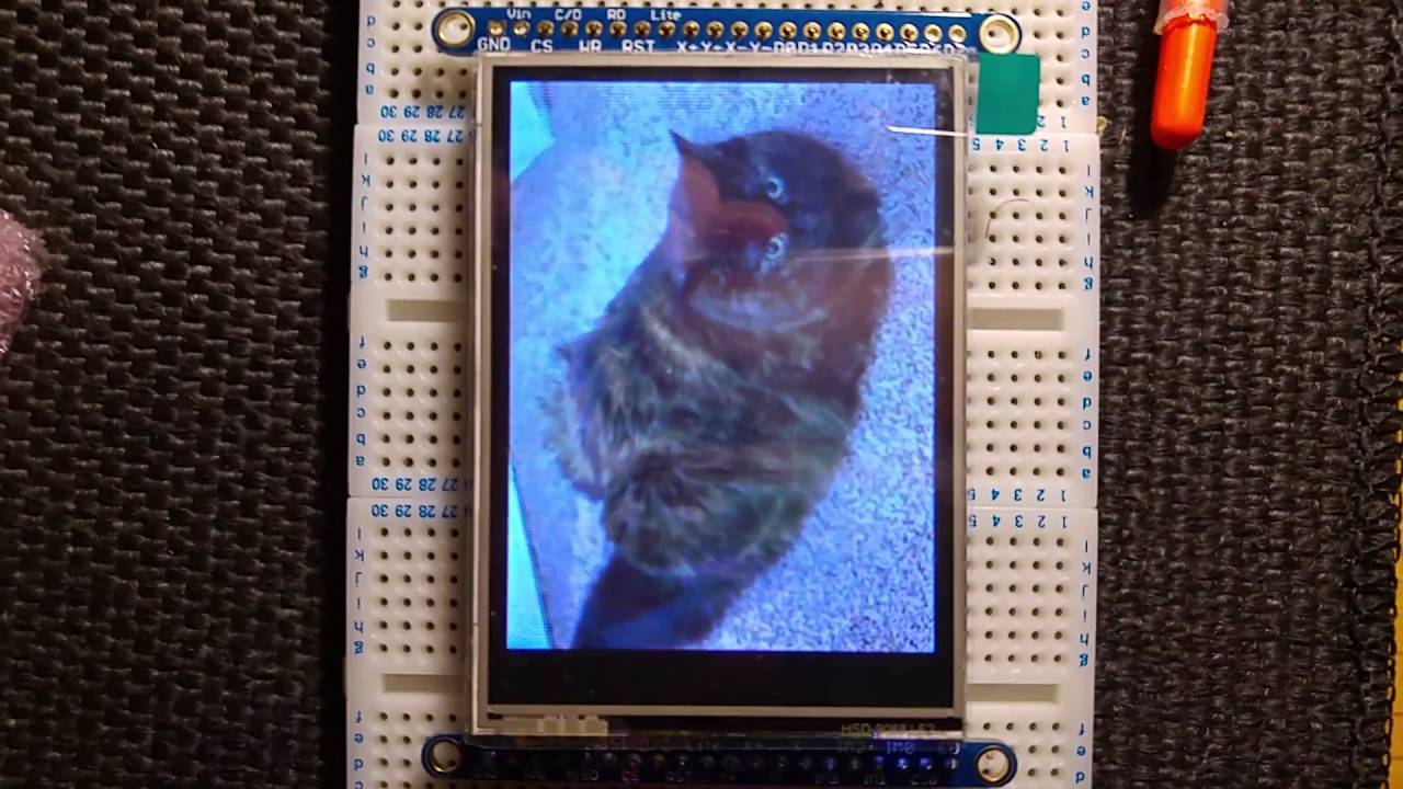 MyComm Hackaday - Teensy Display Drawing (Log 3)
