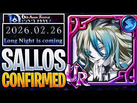 NEW Global 6th Anniversary SALLOS Teased! Livestream & New Trailer! | Seven Deadly Sins: Grand Cross