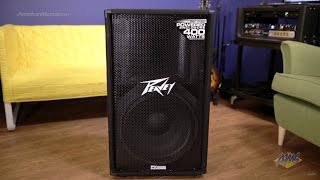 Video thumbnail for Peavey PV115D PA Powered Speaker - Peavey PV115D by American Musical Supply