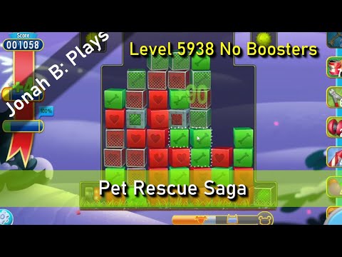 Pet Rescue Saga Level 5938 No Boosters