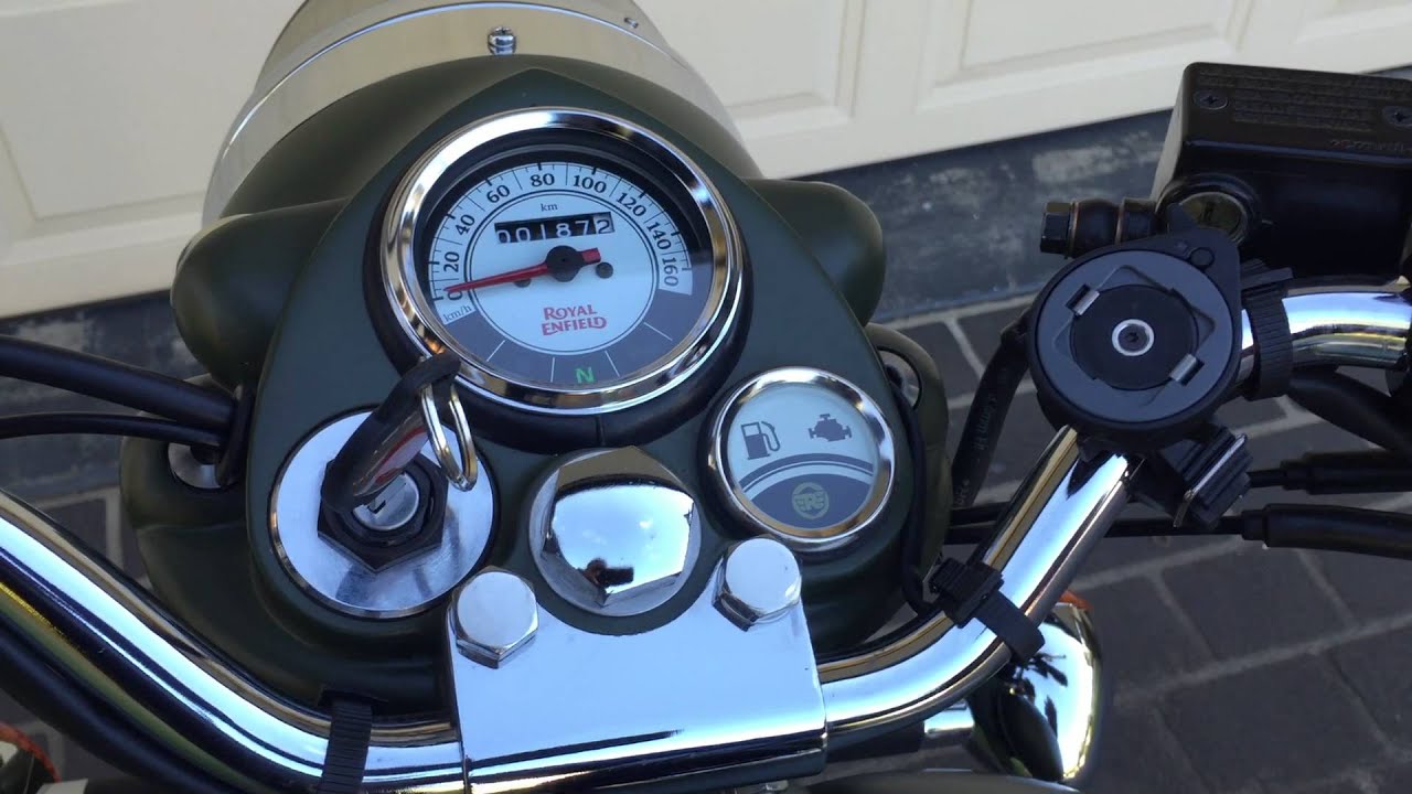 Royal Enfield C500 Battle Green 2015 model