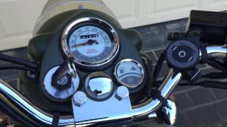 Royal Enfield C500 Battle Green 2015 model