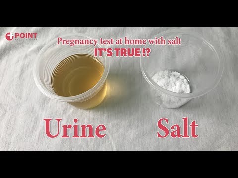 Pregnancy Test At Home | Home Pregnancy Test With Salt | It's True!?