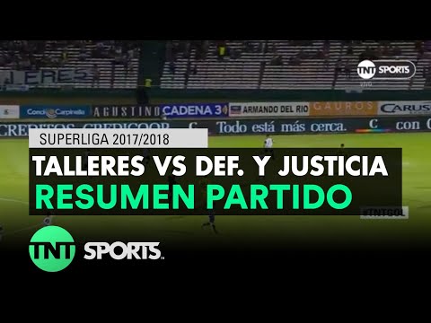 Resumen de Talleres vs Def. y Justicia (1-0) | Fecha 20 - Superliga Argentina 2017/2018