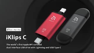 iKlips C Apple Lightning/USB-C Flash Drive (256GB)