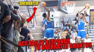 Ace Bailey Responds To OVERRATED CHANTS IN RIVALRY GAME!! | McEACHERN VS MARIETTA FULL GAME