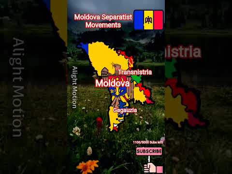 Moldova Separatist Movements #edit #mapping #map #transnistria #moldova