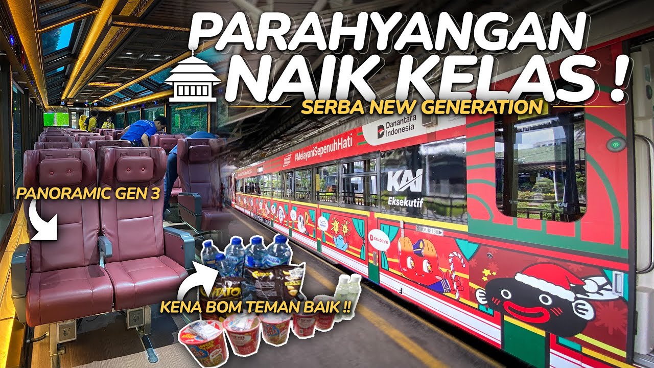 Rangkaian Lebih Mewah, Bandung - Jakarta Gak Sampe 3 Jam! 😍 Trip KA Parahyangan New Generation
