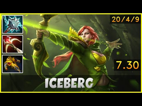 Iceberg Windranger MID vs Razor | Dota 2 Gameplay - Dota 2 7.30