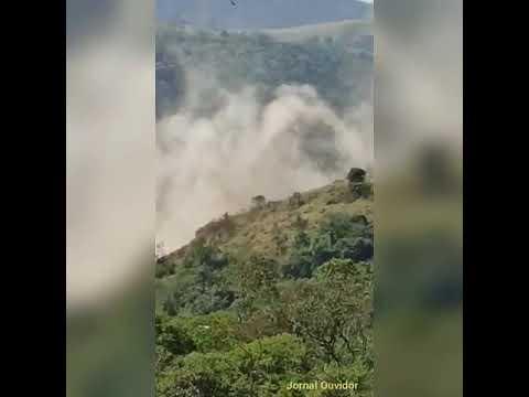 Explosão e susto no Bairro Cachoeira