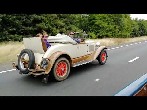 Thumbnail for 1929 Chevrolet overtaking a 1929 Chrysler 65 by Chevrolet, Chrysler