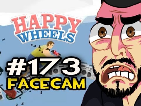 Happy Wheels w/Nova Ep.173 FACECAM - THE COLA CHUGGING BY BIG LADY