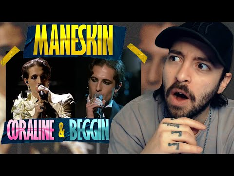 Måneskin - Coraline & Beggin (LIVE) | REACTION | They took the live performances to another level 🔥🔥