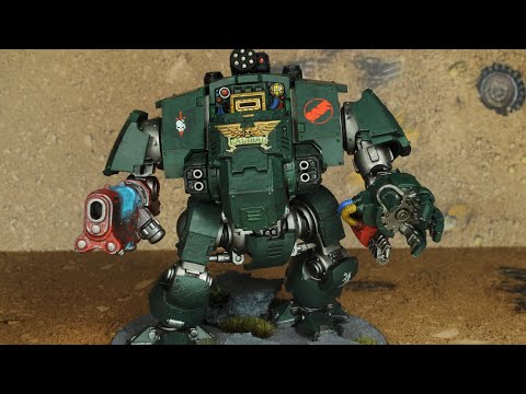 Building a Dark Angels Redemptor Dreadnought | Warhammer 40K Combat Patrol Kit