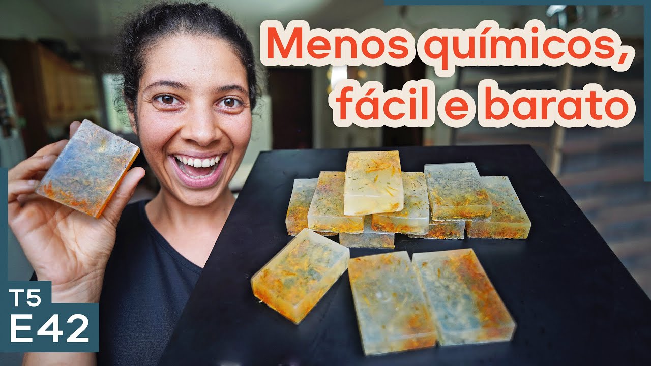 Como fazer sabonete de glicerina com babosa e ervas