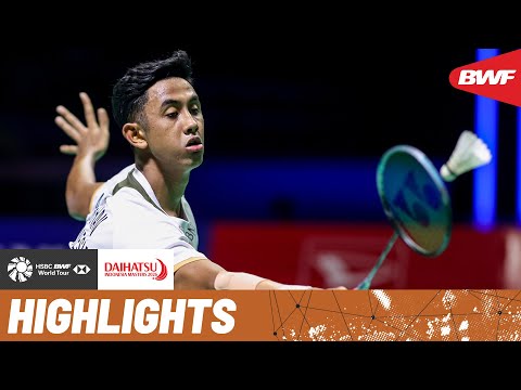 Panitchaphon Teeraratsakul vs Alwi Farhan | Clinical singles performance