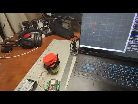 LDS02RR + ESP32 30-pin + Maker's Pet ESP32 DevKitC V4 motor driver board