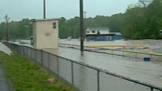 preview picture of video 'Flooding at Buford McCord ballpark2'