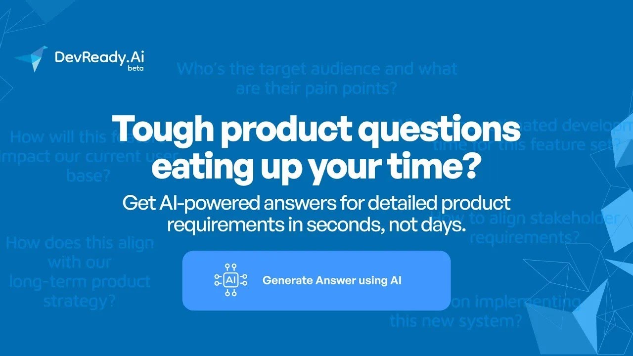 Transform Your Product Development Workflow with DevReady.Ai