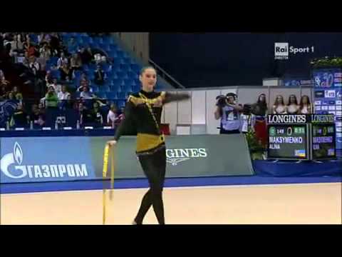 Alina Maksimenko hoop 2010 world champioships moscow hoop final